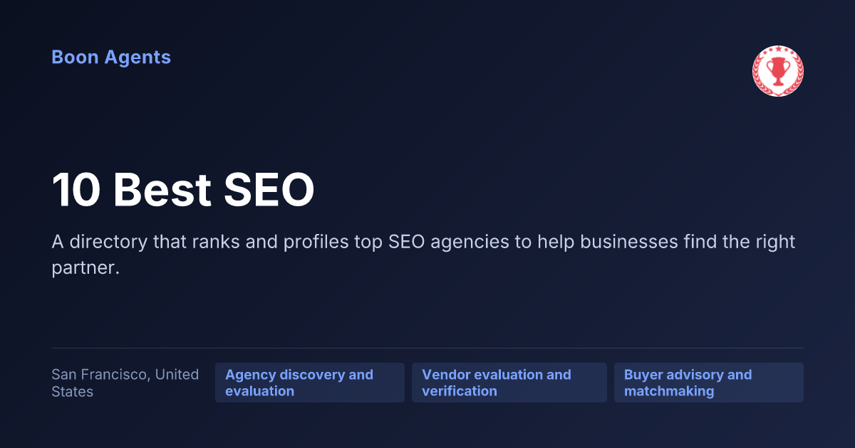 10 Best SEO — company overview
