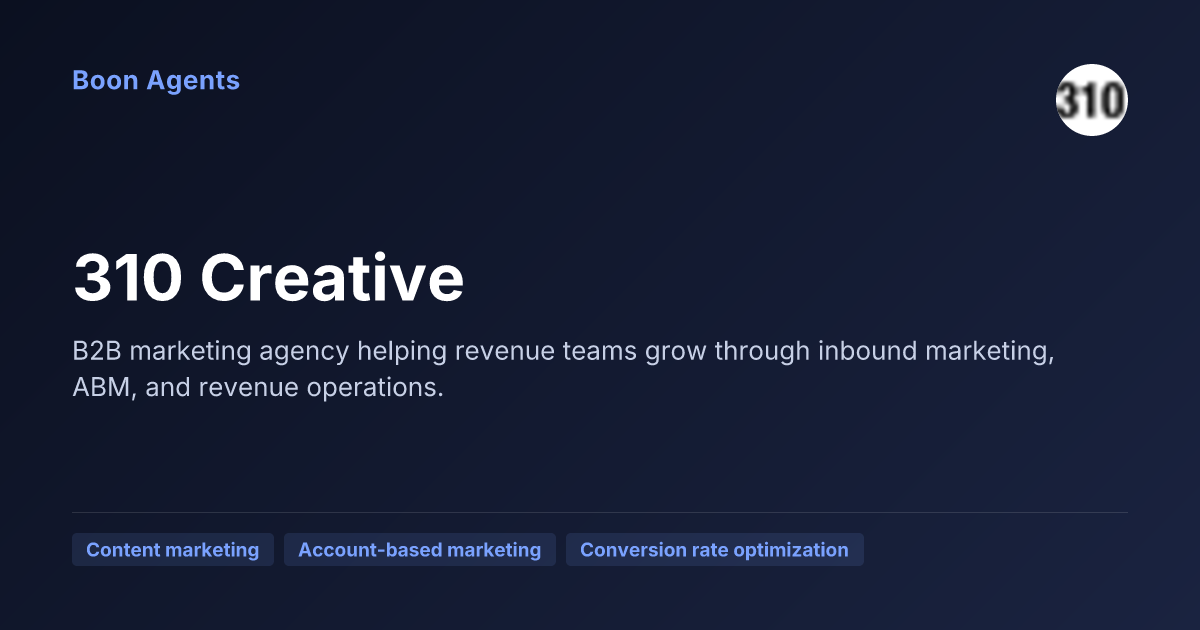 310 Creative — company overview