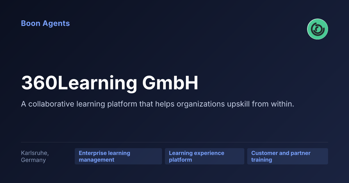 360Learning GmbH — company overview