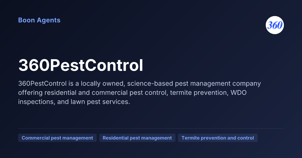 360PestControl — company overview
