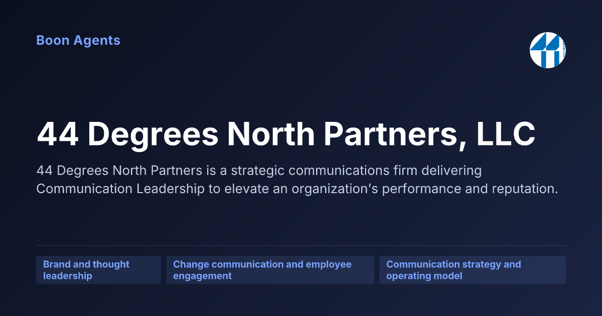 44 Degrees North Partners, LLC — company overview