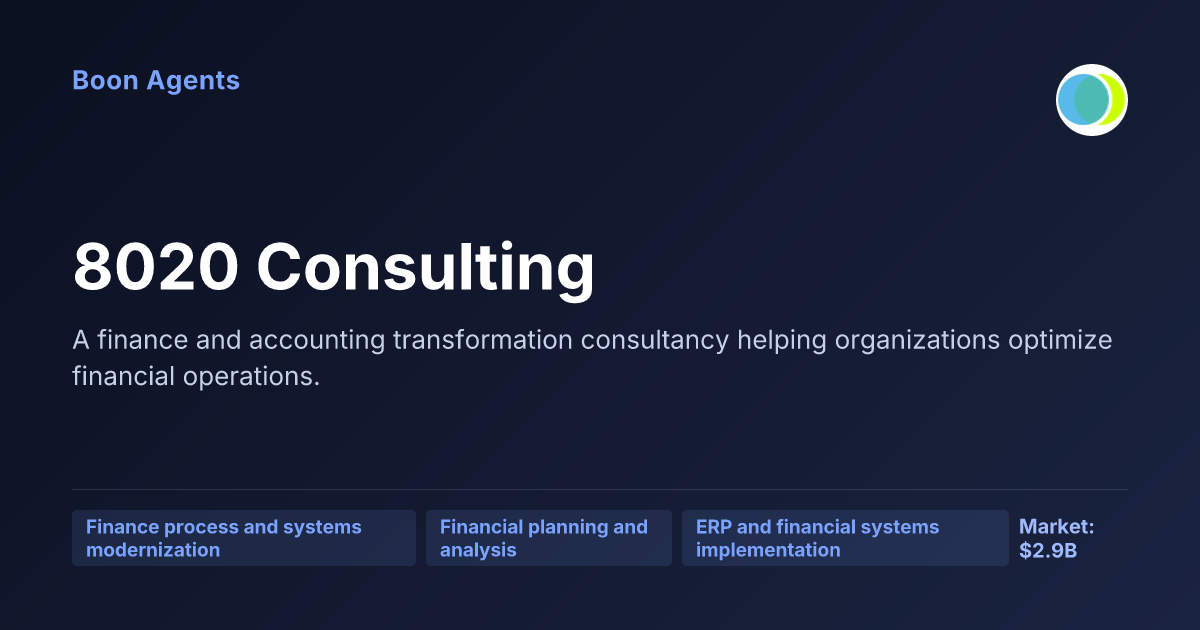 8020 Consulting — company overview