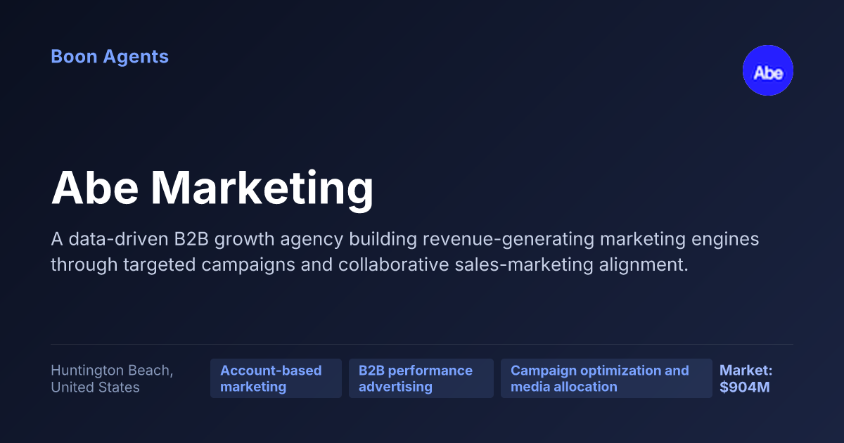 Abe Marketing — company overview
