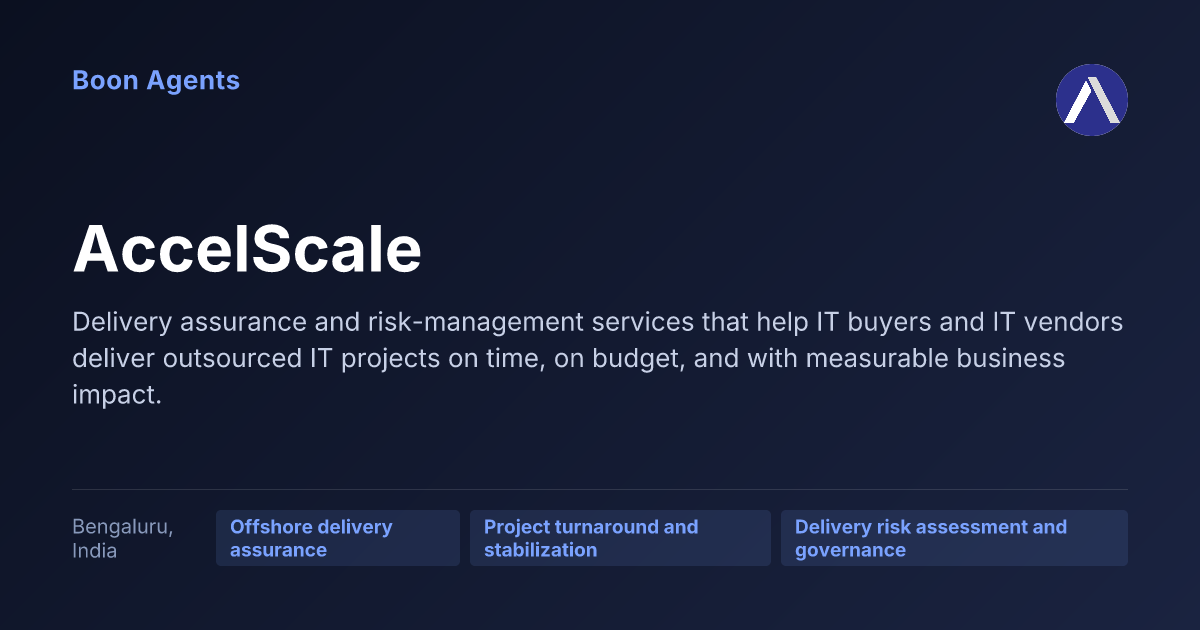 AccelScale — company overview