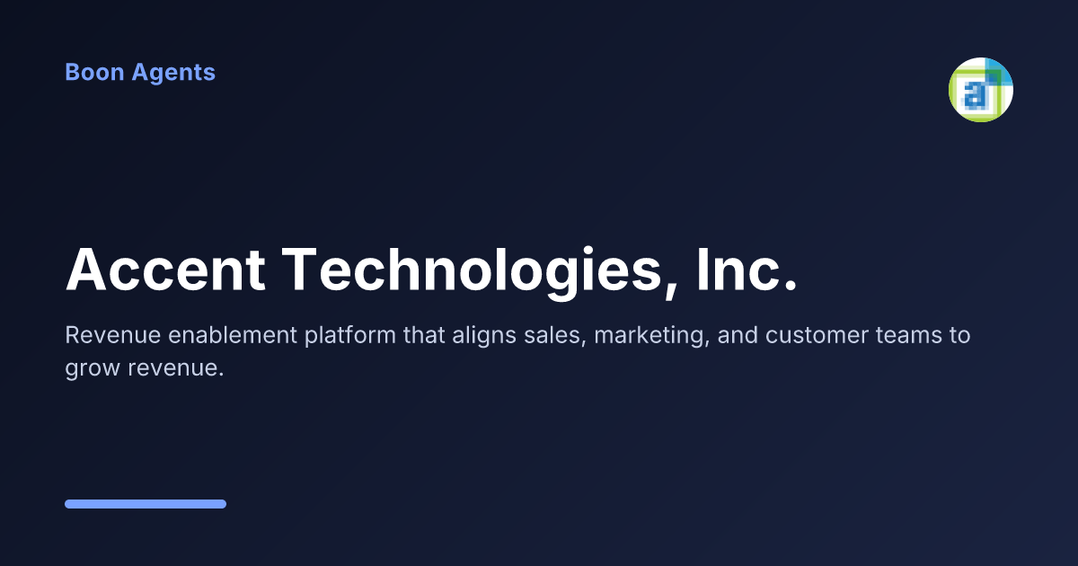 Accent Technologies, Inc. — company overview