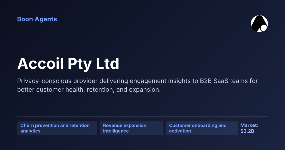Accoil Pty Ltd — company overview