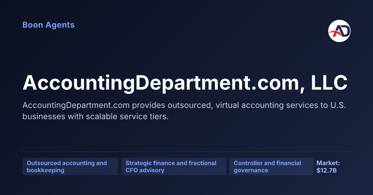 AccountingDepartment.com, LLC — company overview