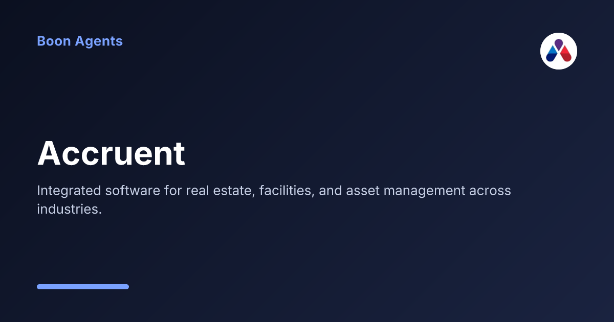 Accruent — company overview