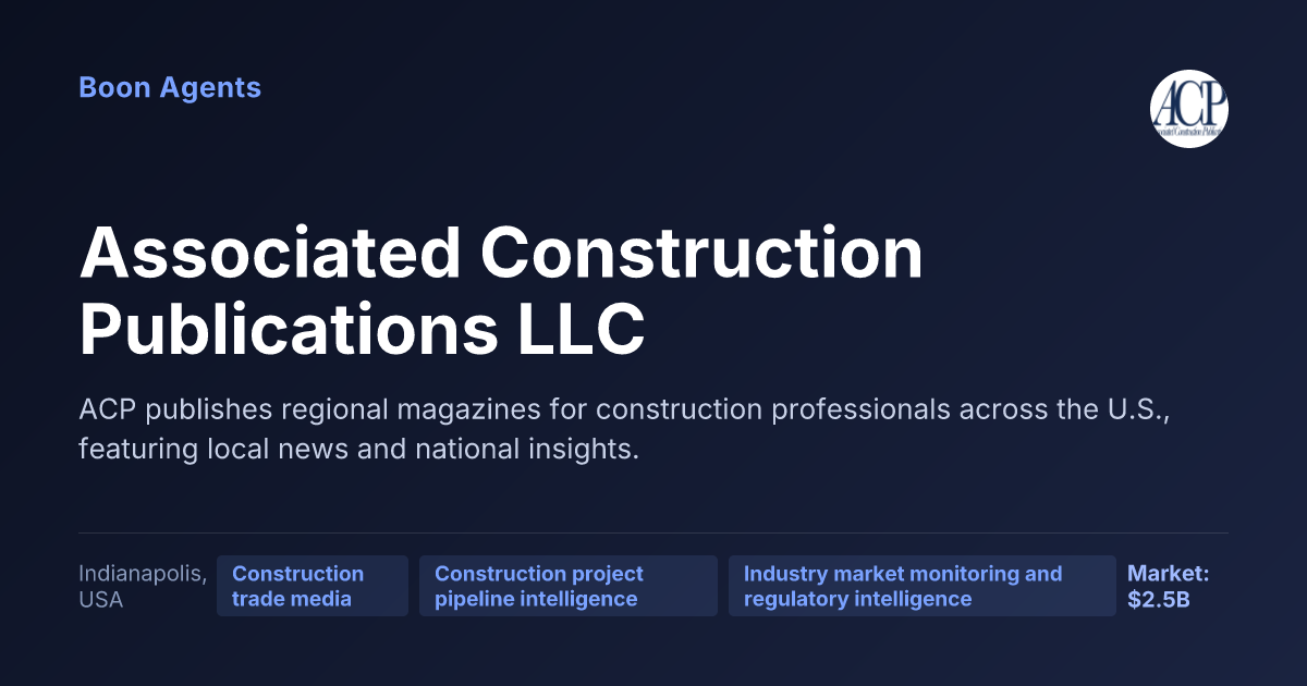 Associated Construction Publications LLC — company overview