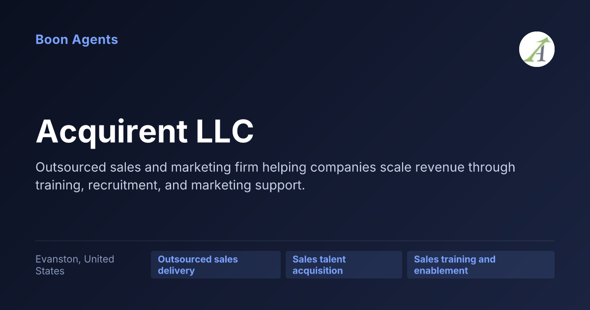 Acquirent LLC — company overview
