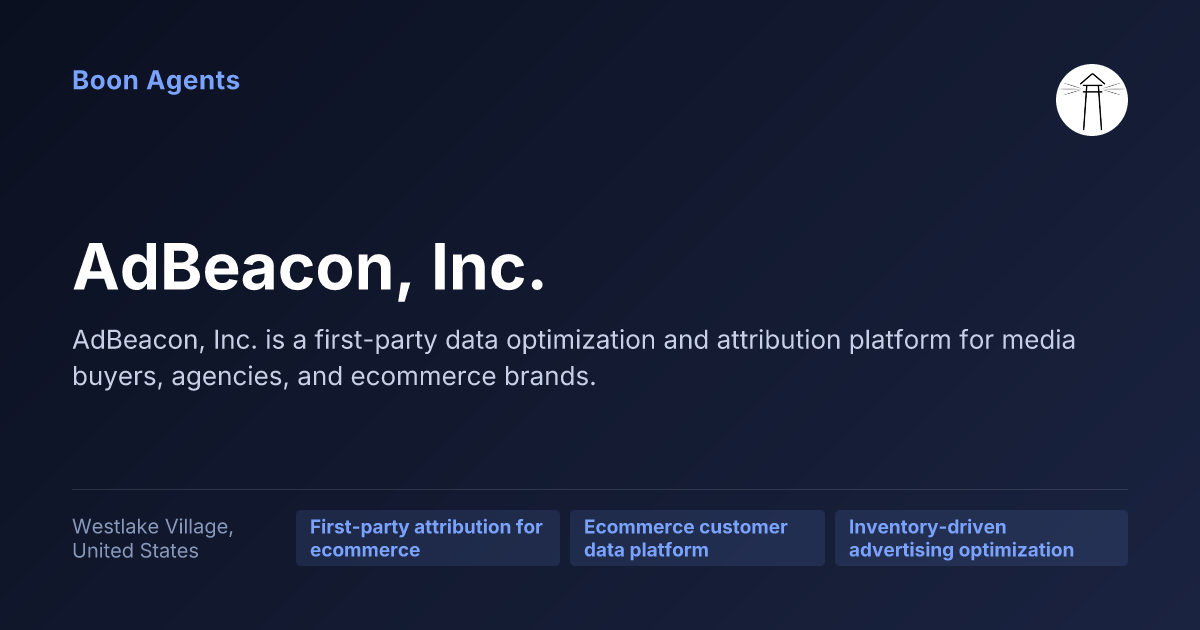 AdBeacon, Inc. — company overview