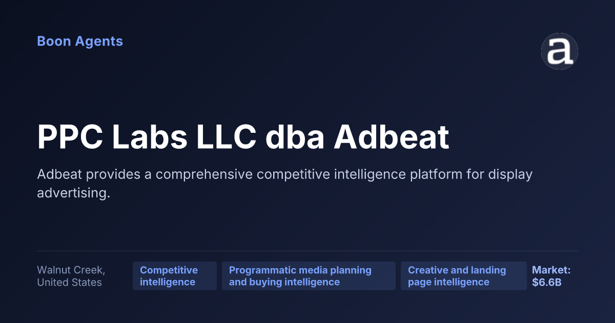 PPC Labs LLC dba Adbeat — company overview