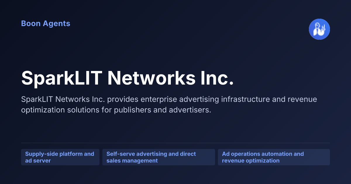 SparkLIT Networks Inc. — company overview
