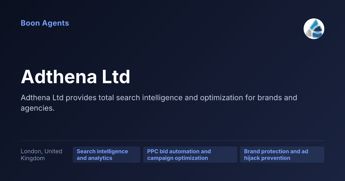 Adthena Ltd — company overview