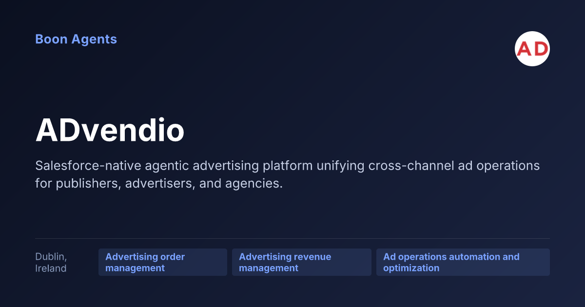 ADvendio — company overview