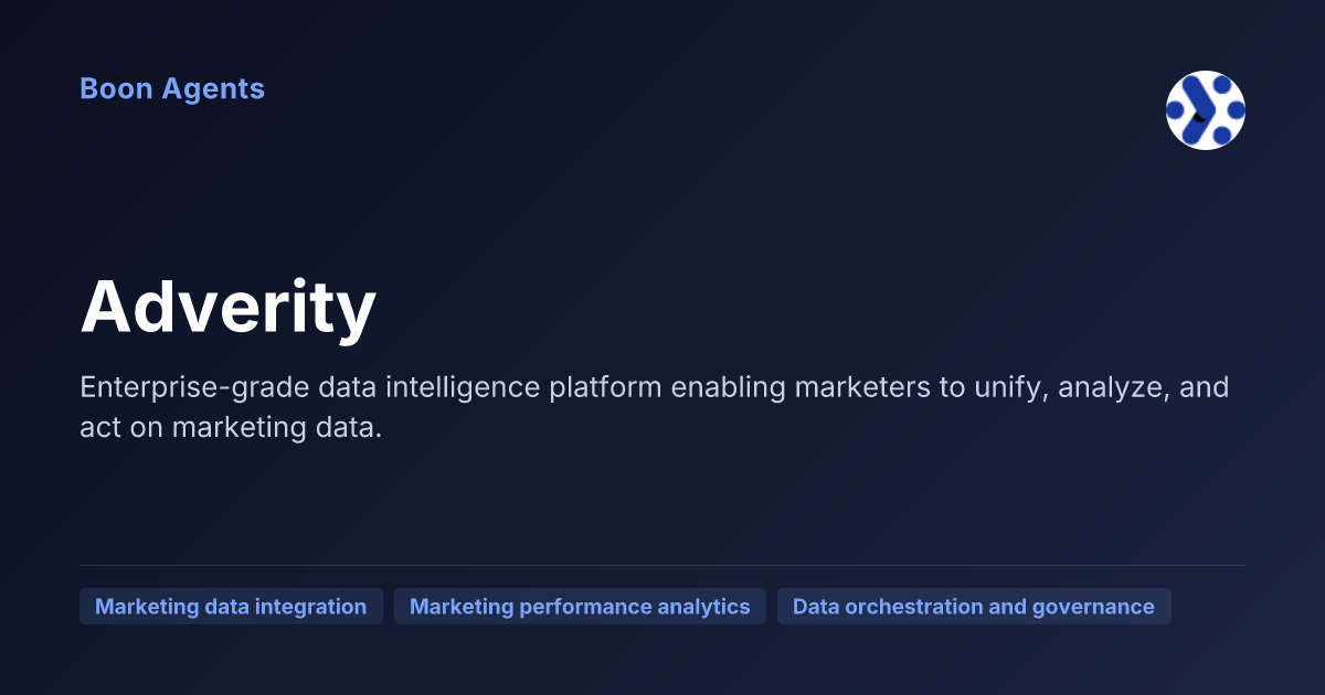 Adverity — company overview