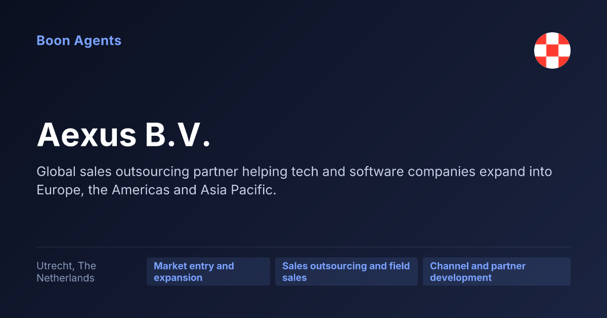 Aexus B.V. — company overview