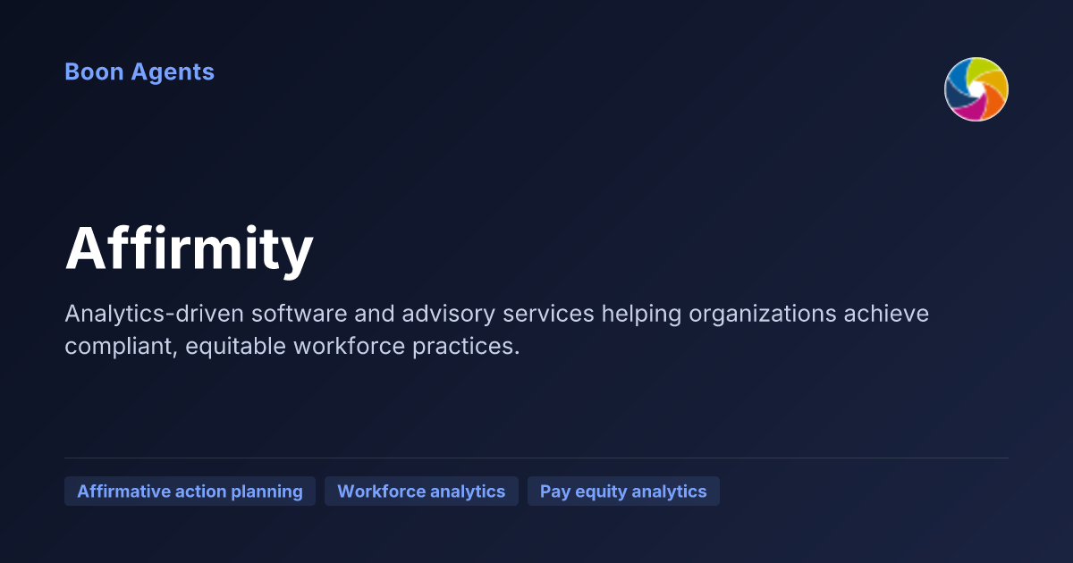 Affirmity — company overview