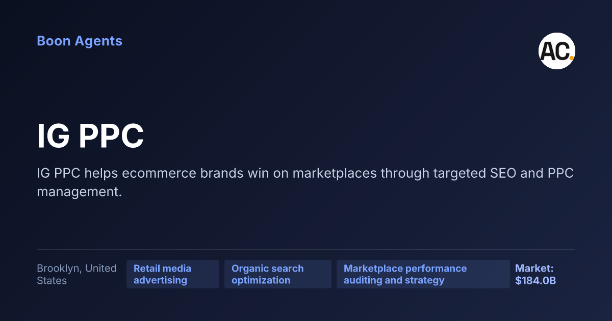 IG PPC — company overview
