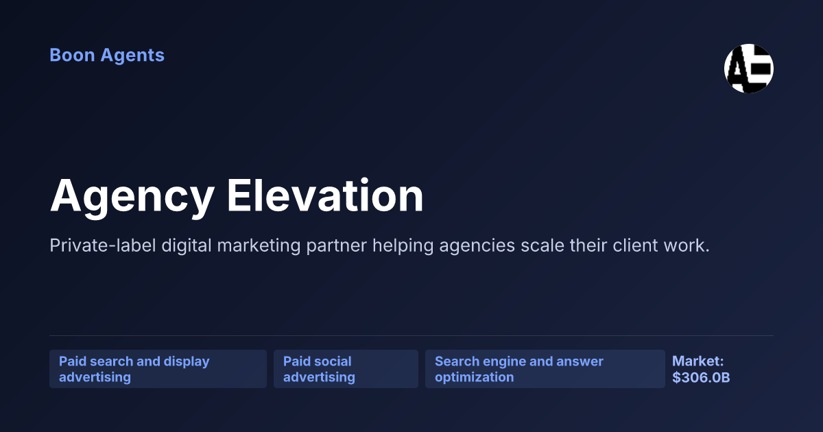 Agency Elevation — company overview