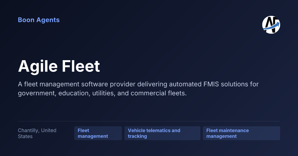 Agile Fleet — company overview