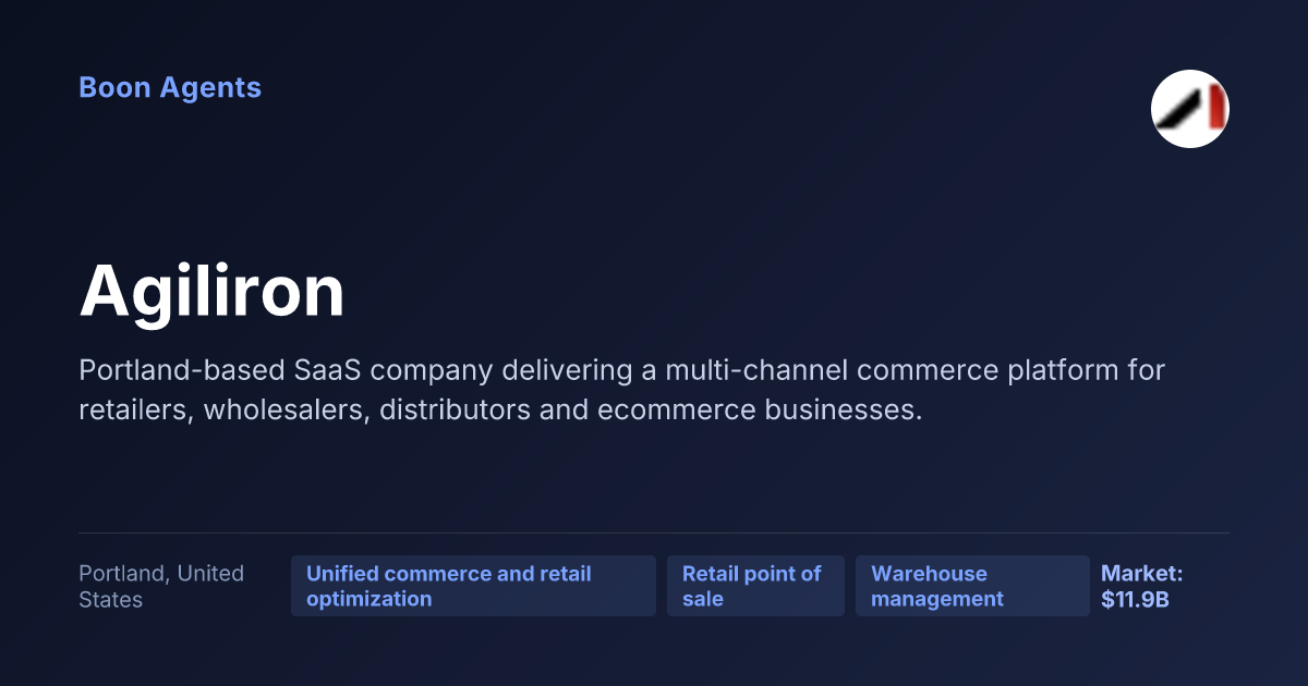 Agiliron — company overview