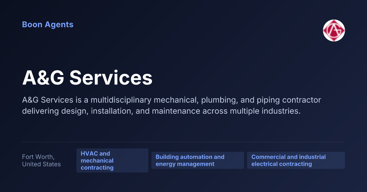 A&G Services — company overview