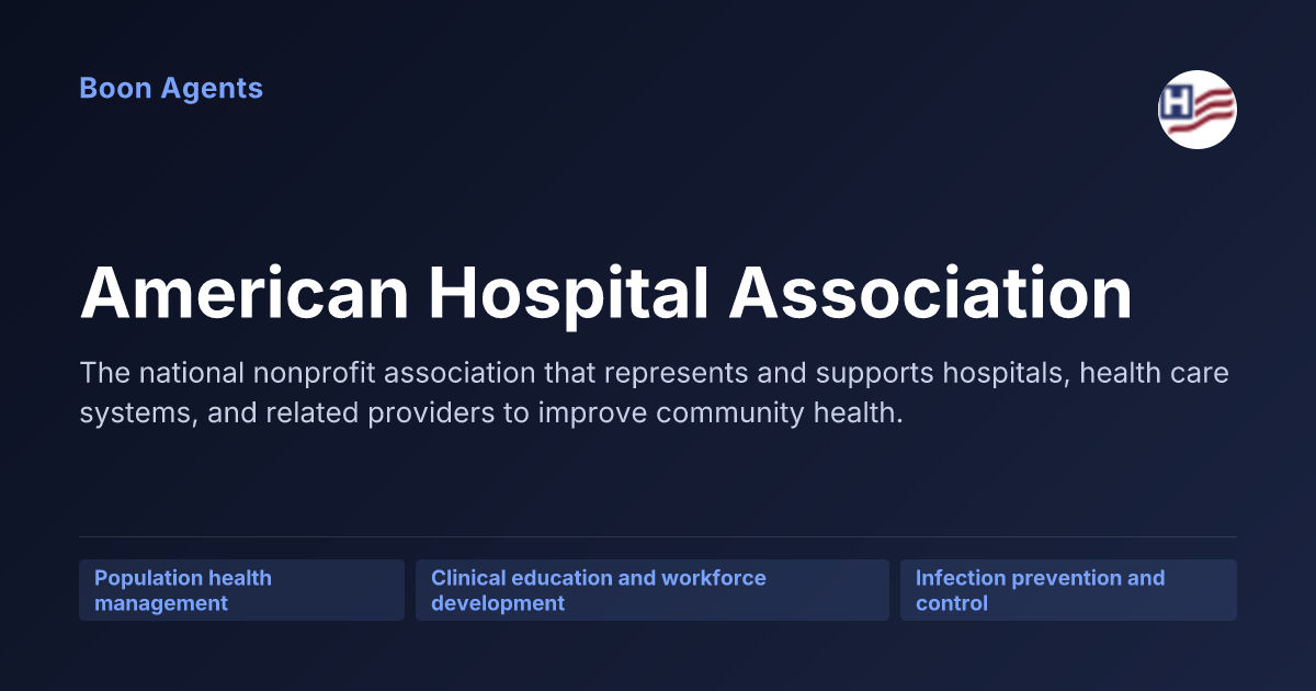 American Hospital Association — company overview