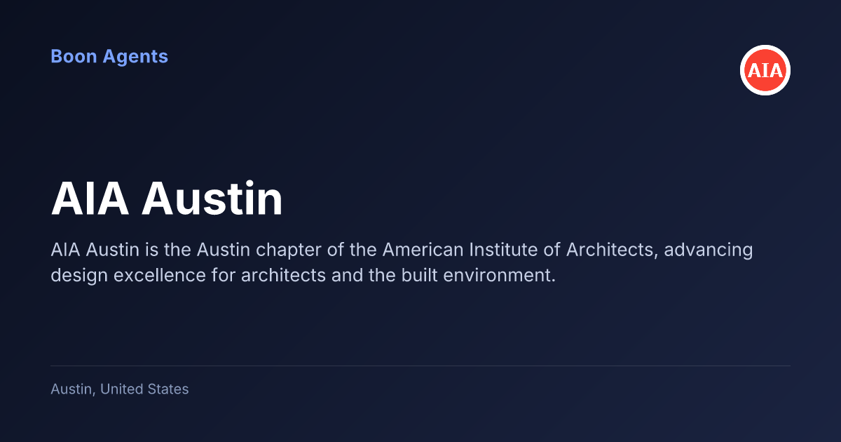 AIA Austin — company overview