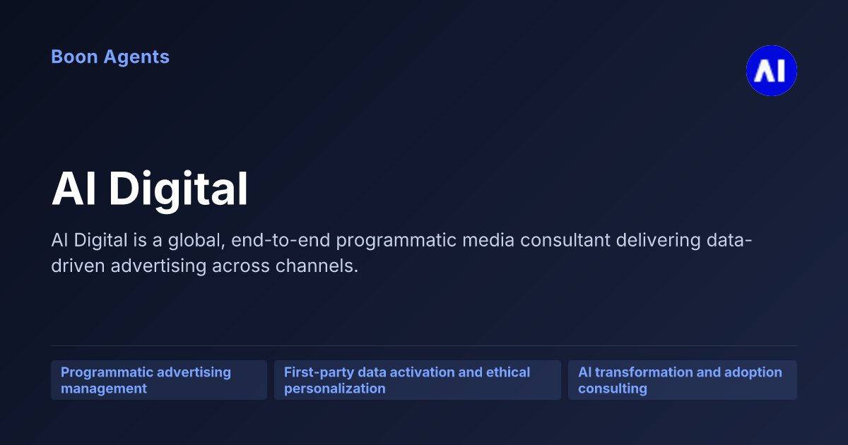 AI Digital — company overview
