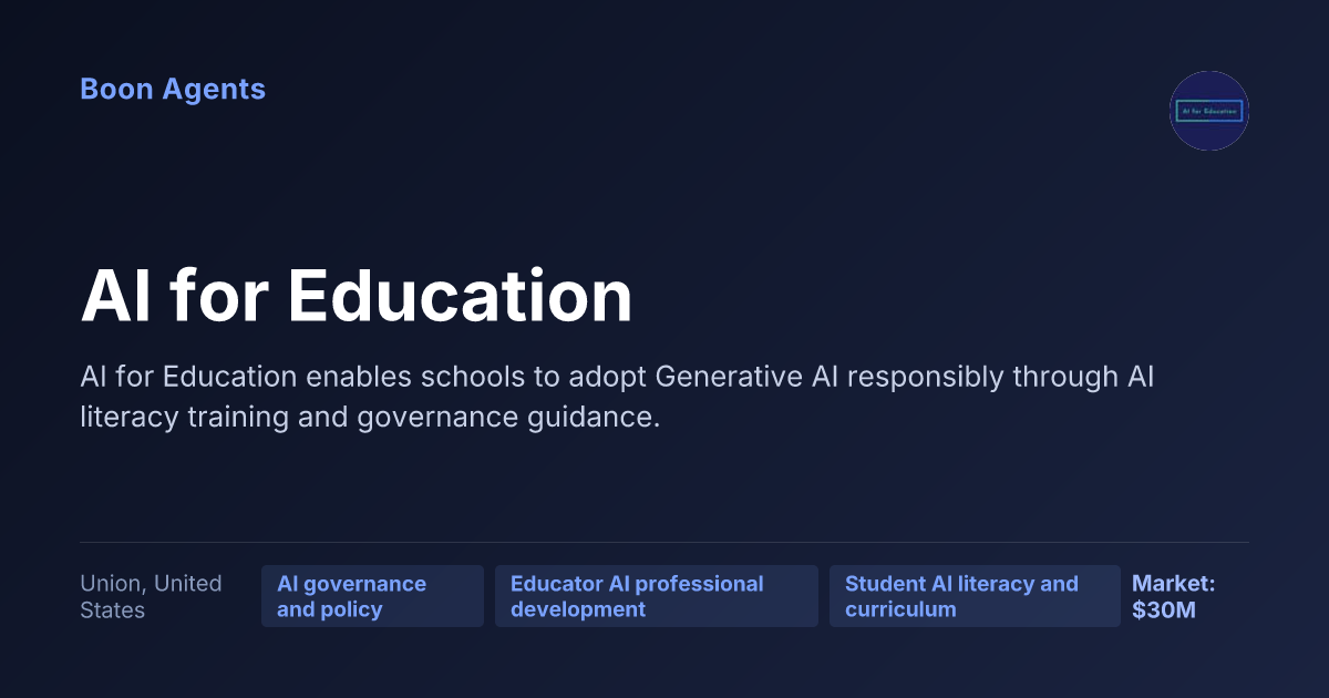 AI for Education — company overview