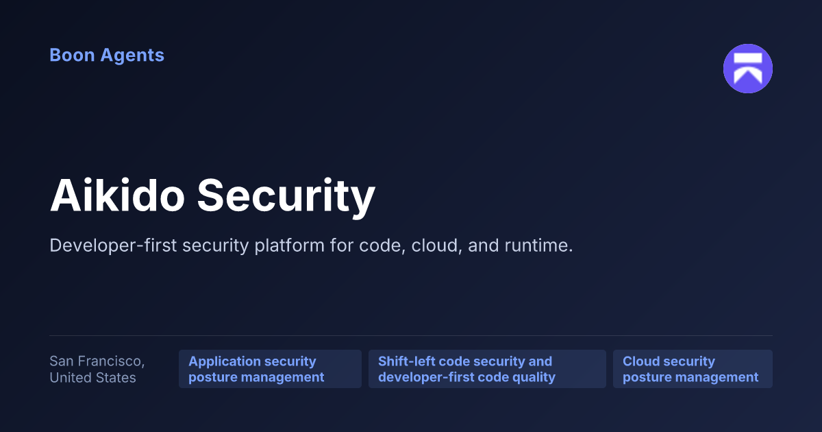 Aikido Security — company overview