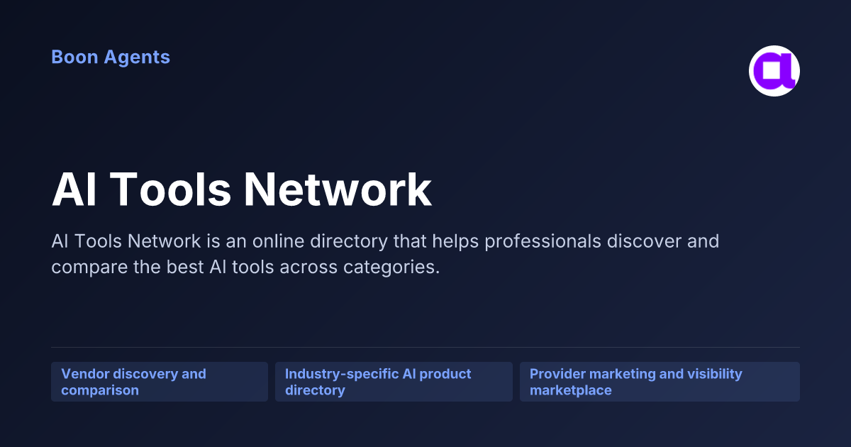 AI Tools Network — company overview