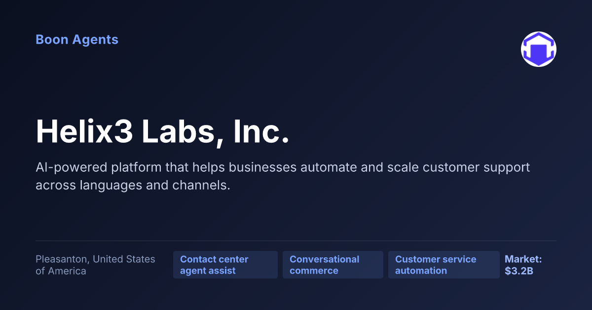 Helix3 Labs, Inc. — company overview