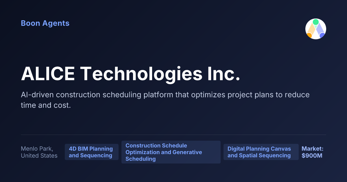 ALICE Technologies Inc. — company overview