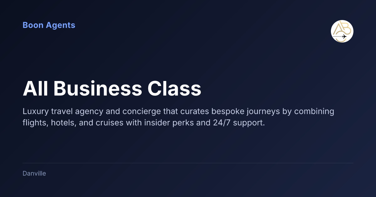 All Business Class — company overview