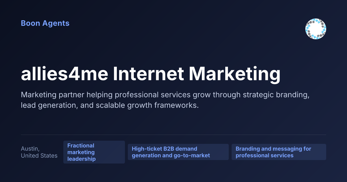 allies4me Internet Marketing — company overview