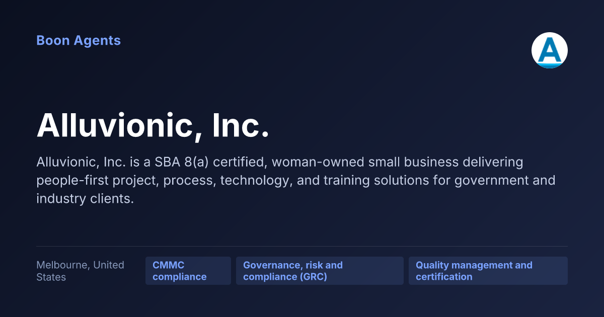 Alluvionic, Inc. — company overview