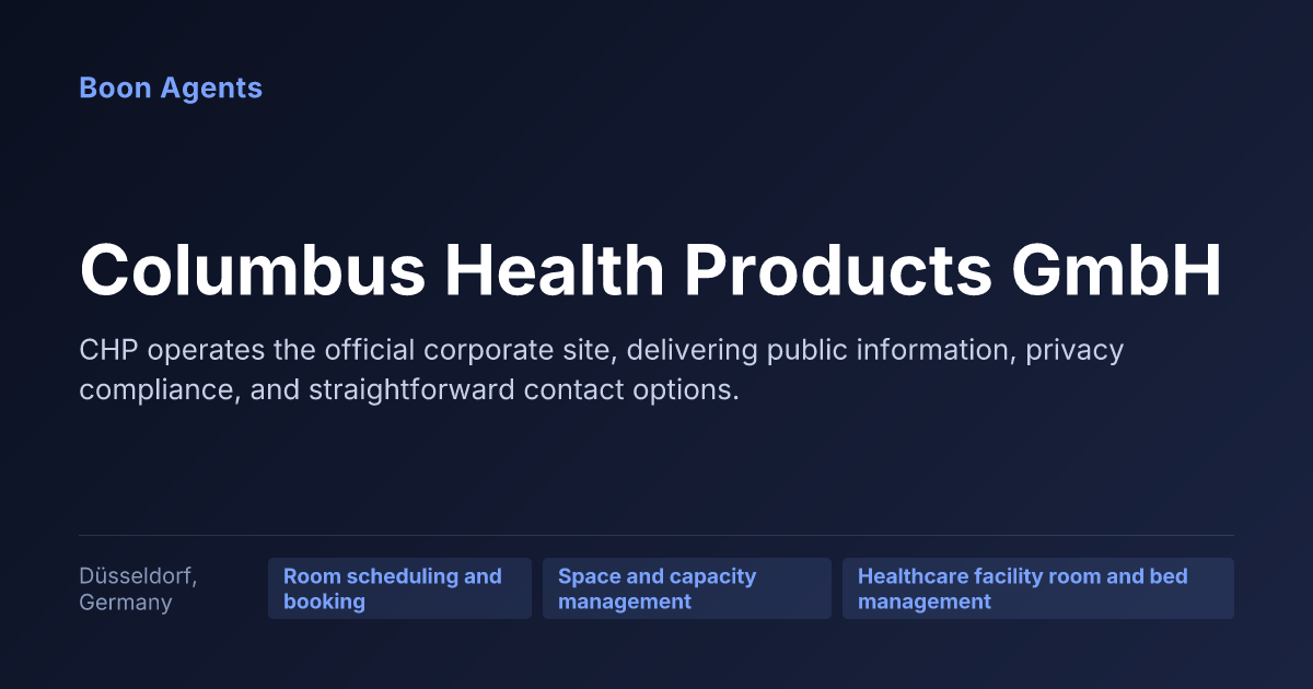 Columbus Health Products GmbH — company overview