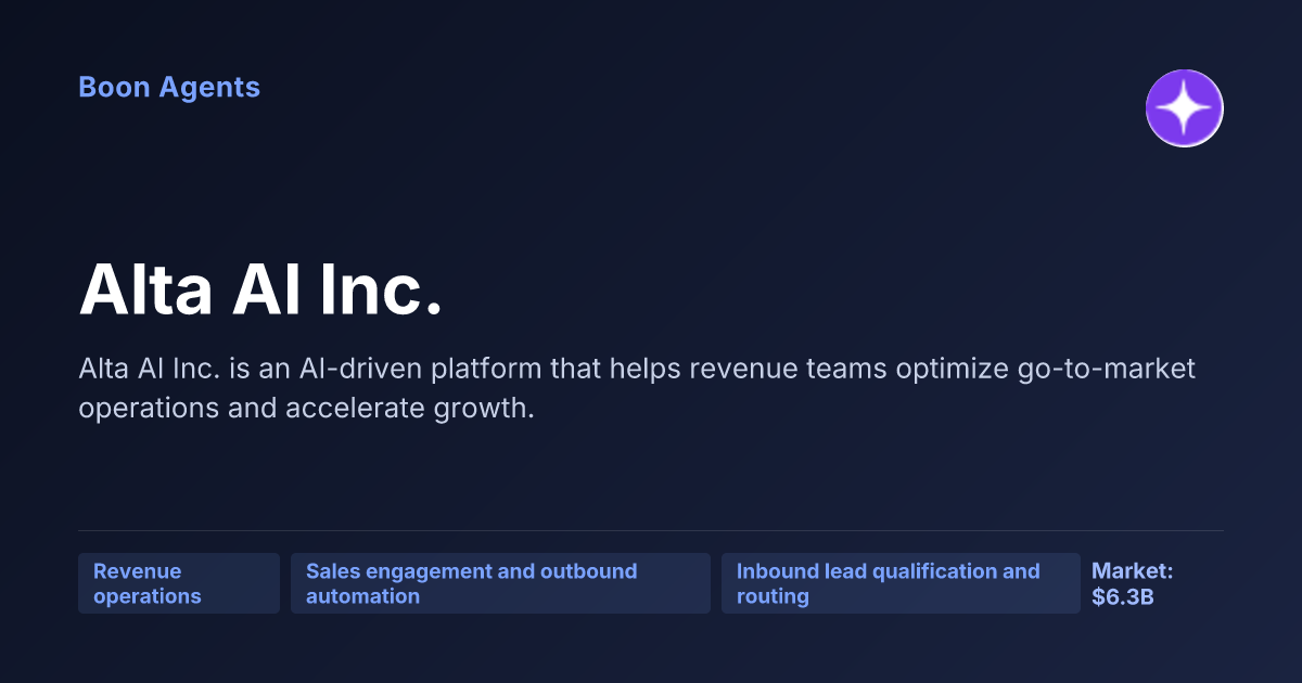 Alta AI Inc. — company overview