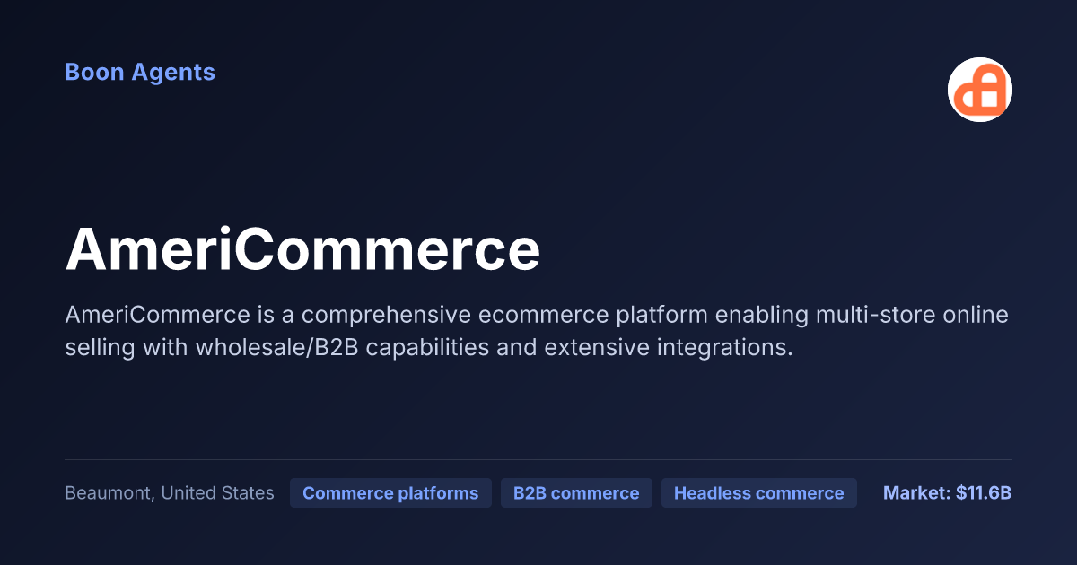 AmeriCommerce — company overview