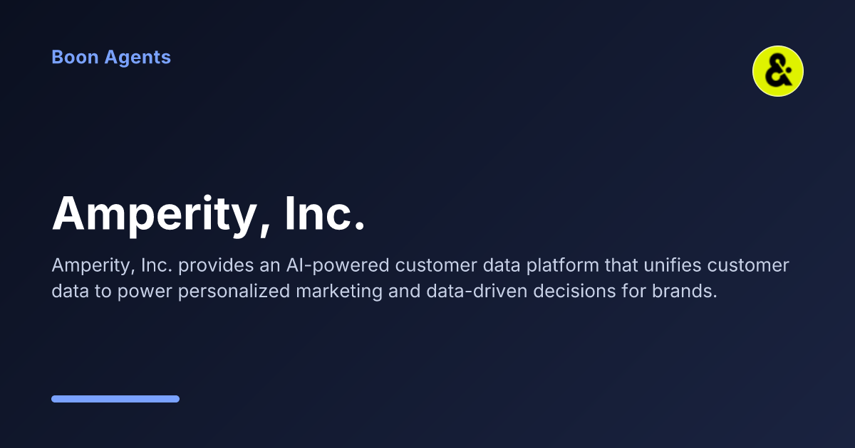 Amperity, Inc. — company overview