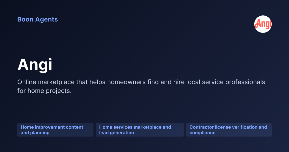 Angi — company overview