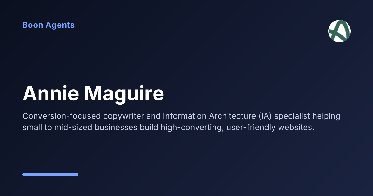 Annie Maguire — company overview