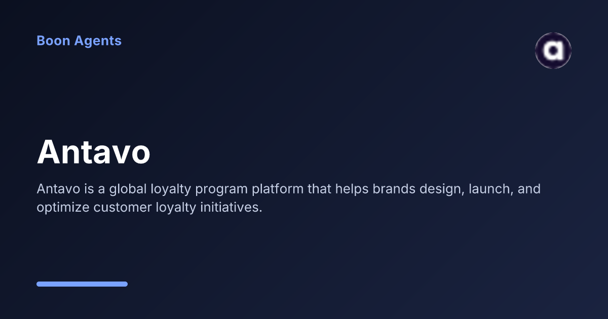 Antavo — company overview