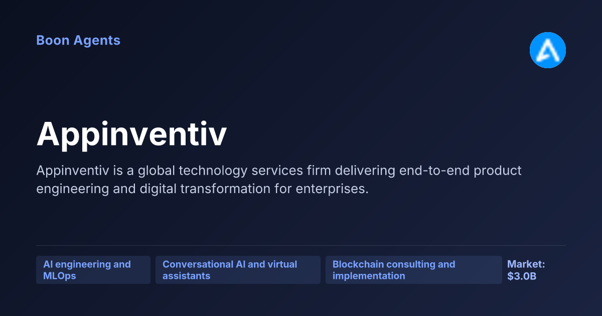Appinventiv — company overview