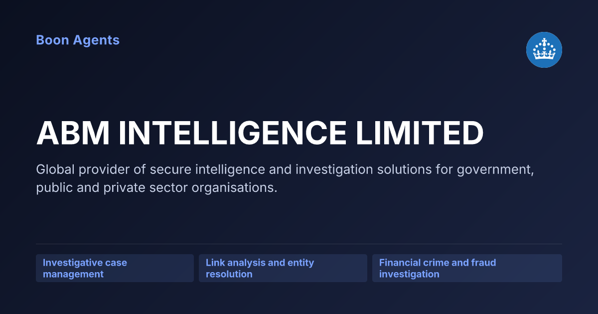 ABM INTELLIGENCE LIMITED — company overview