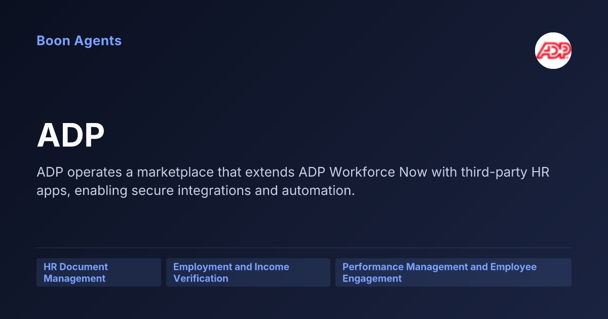 ADP — company overview