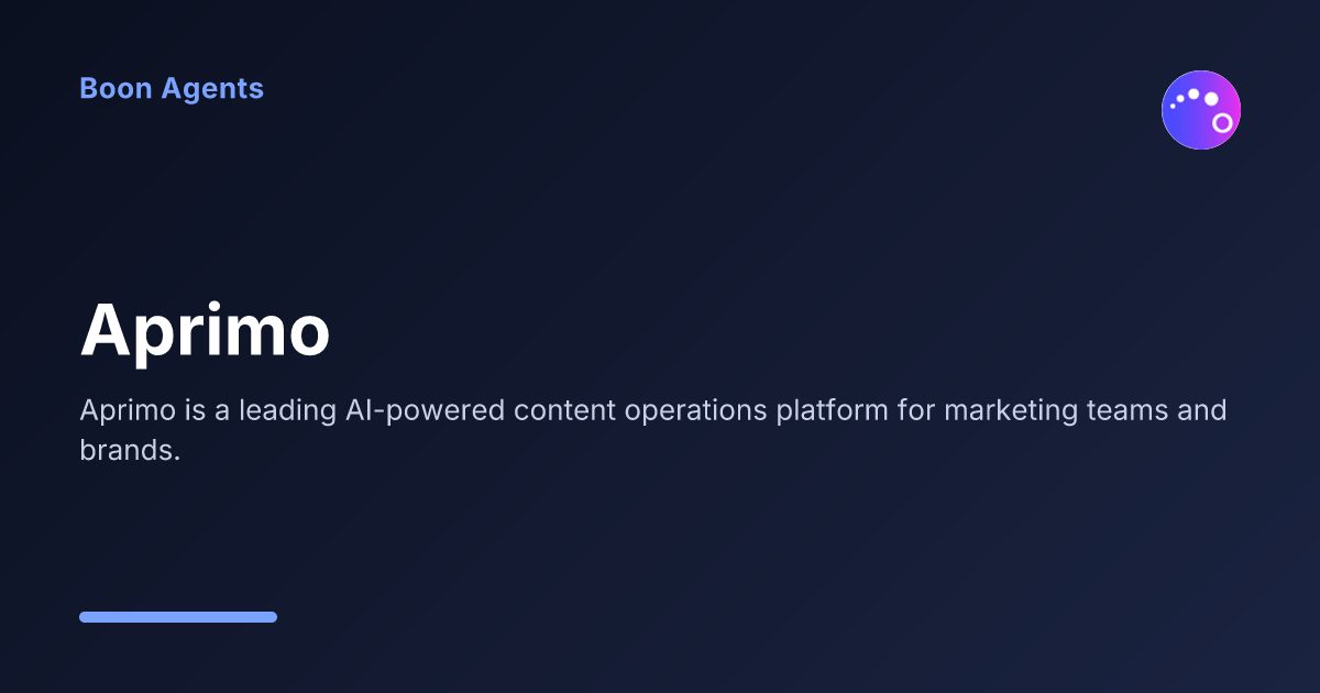 Aprimo — company overview