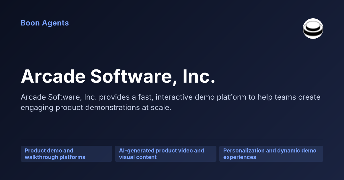 Arcade Software, Inc. — company overview
